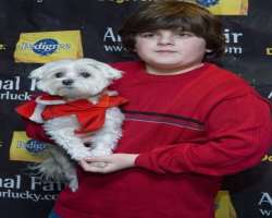 Flitter is a dog lover and has two whom he calls as Richter and Lucy Flitter is a dog lover and has two whom he calls as Richter and Lucy.